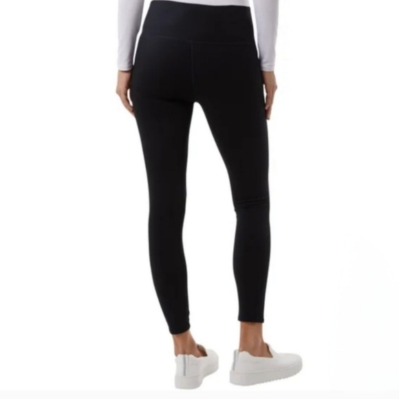 32° Degrees Heat Leggings 2 Pack Size Large Black Stretch Pants - Picture 4 of 11